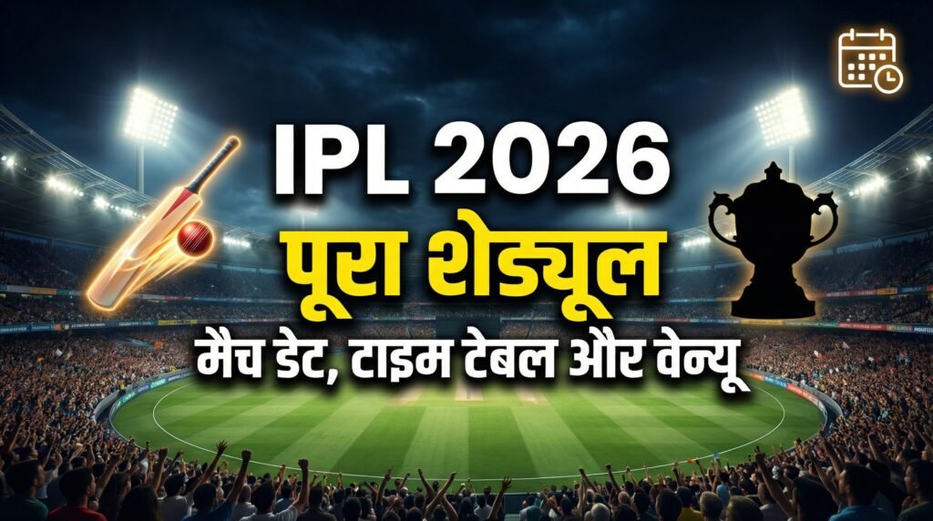 Ipl match ka sedule 2026