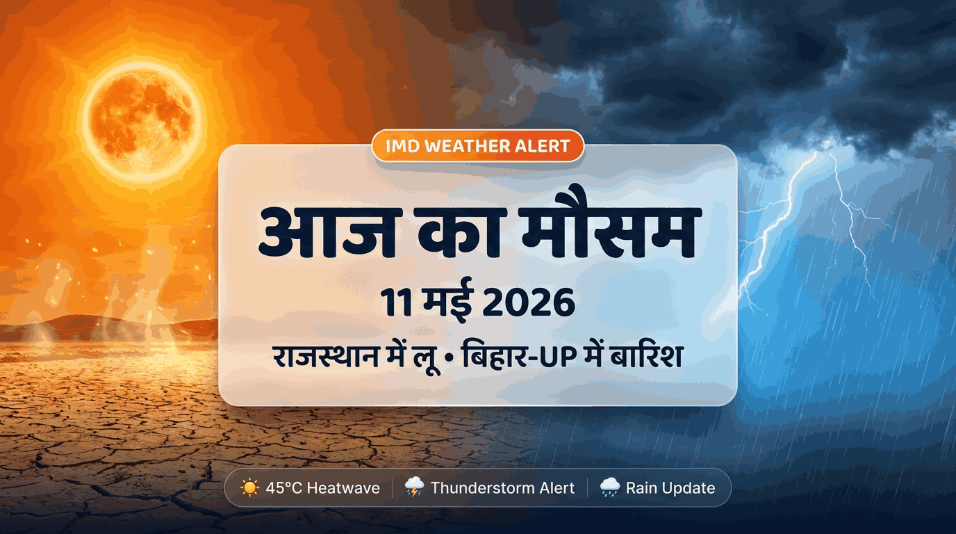 AAJ KA MAUSAM PURE BHARM ME
